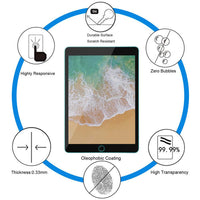 For iPad 5 / 6 / Air 1 / Air 2 /2018  9.7 inch 2.5D Clear Screen Protector