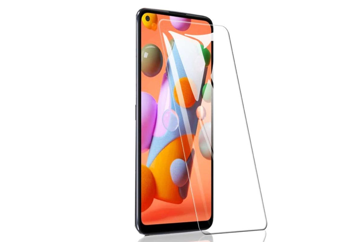 A56/A36 Screen Protector 2.5D Clear Tempered Glass for Samsung A series