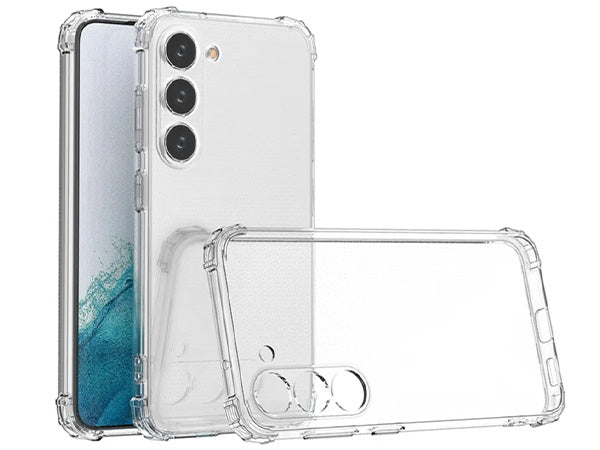 Samsung A35 Clear Jelly Case  (With Soft Round Airbags)