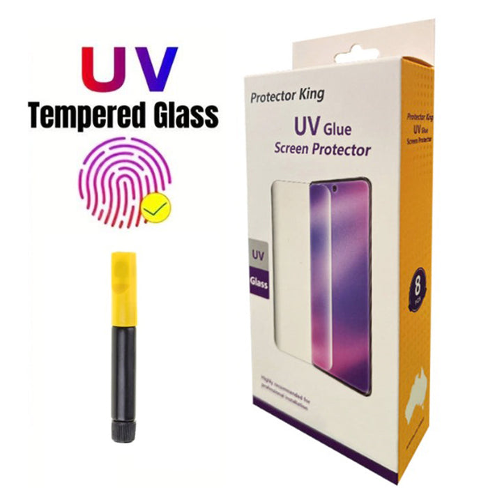 UV For Samsung S23 Plus / S22 Plus Tempered Glass Screen Protector