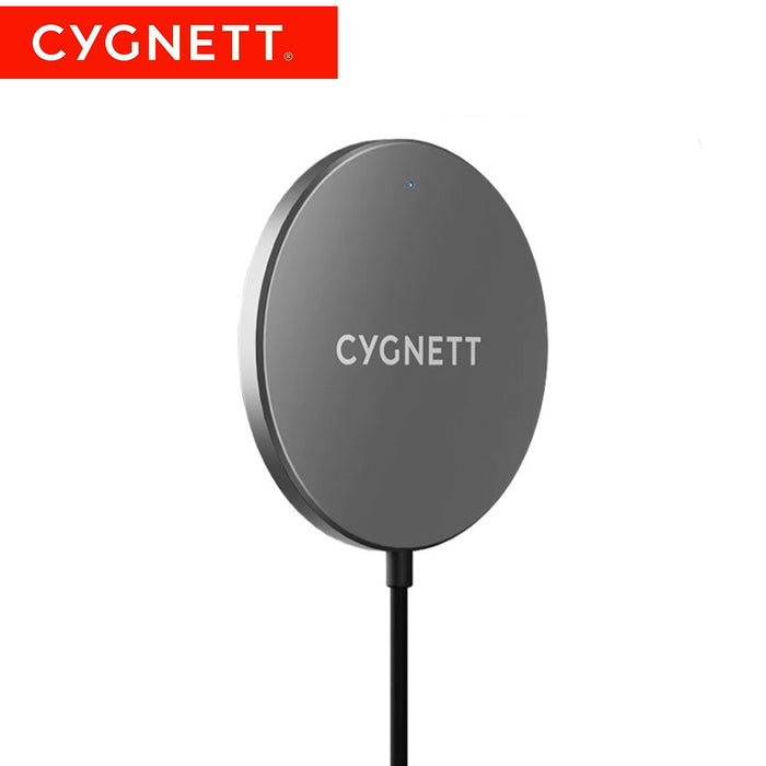 Cygnett 15W MagSafe Wireless Charging Cable - Black 1.2M