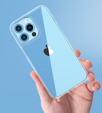 Phonix Case For iPhone 16e /15 / 14 / 13 Clear Rock Shockproof Case