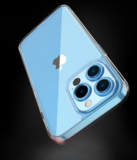 Phonix Case For iPhone 16e /15 / 14 / 13 Clear Rock Shockproof Case