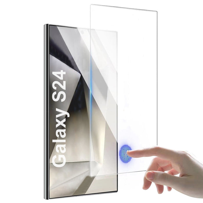 S24 Screen Protector 2.5D Clear Tempered Glass For Samsung Galaxy