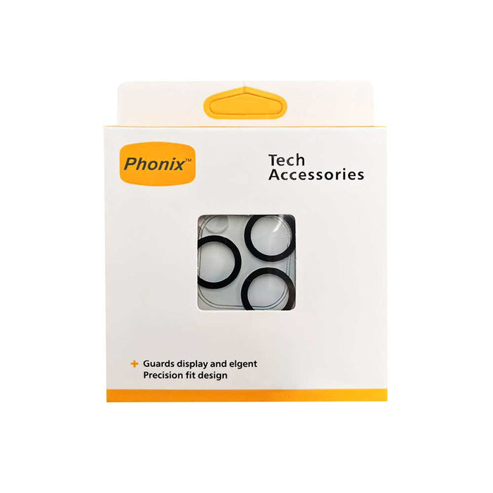 Camera Lens Protector For iPhone 15 Pro / 15 Pro Max Individual Ring Cover (Tempered Glass)