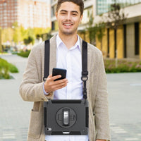 Rugged Case with Pen Holder for Galaxy Tab S10 Lite/ S10 FE/Tab S9  (SM-X710) (11")  / Tab S9 FE (10.9")
