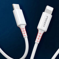 Pisen Mr White 2M USB-C to Lightning  PD Fast Charging Cable （CL-PD01-2000）