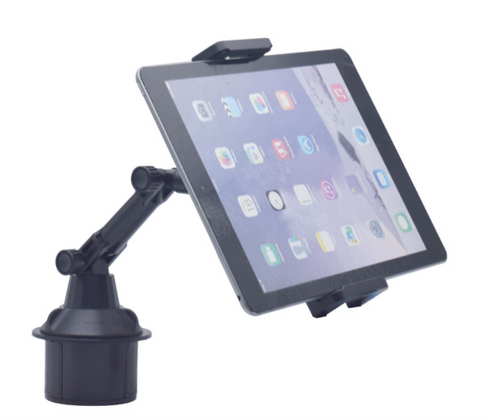 360° Adjustable Car Cup Holder Stand Mount Smarphone Stand for 4 to 13" Tablet