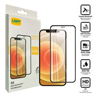 USP Armor Glass Screen Protector For iPhone 15 Pro Max Full Cover  (1 Piece/Box)