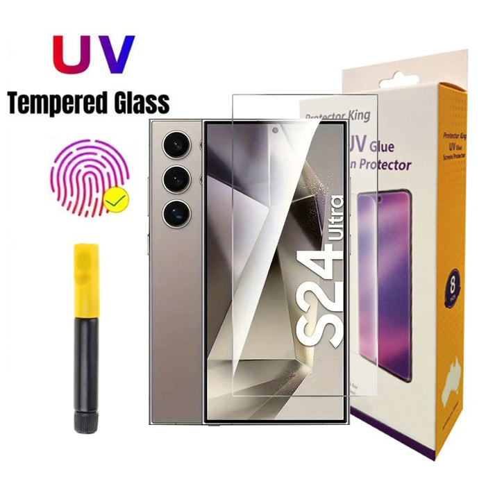 UV For Samsung S24 Ultra Tempered Glass Screen Protector