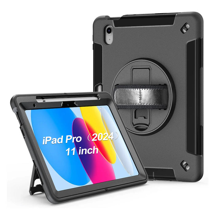 Rugged Case with Pen Holder for iPad Pro 2024 11"