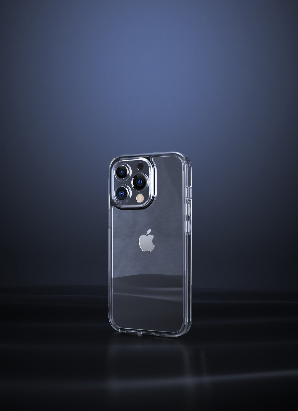 Phonix Case For iPhone 16e /15 / 14 / 13 Clear Rock Shockproof Case