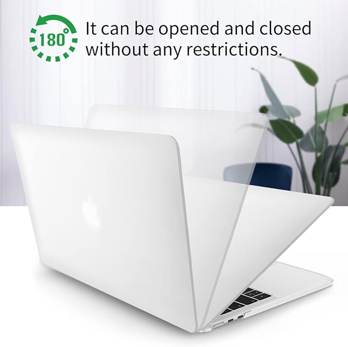 Hard shell Case for MacBook Air 13.3 (A1932/A2179/A2337) Glassy matte(Clear)