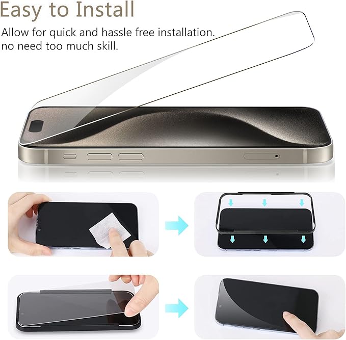 PK Clear Screen Protector For iPhone 17 Pro Max / 16 Pro Max (10 PCS/Box)