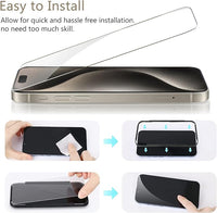 PK Clear Screen Protector For iPhone 17 Pro Max / 16 Pro Max (10 PCS/Box)