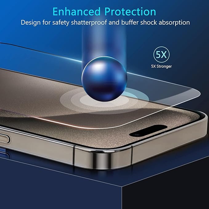 PK Clear Screen Protector For iPhone 17 Pro Max / 16 Pro Max (10 PCS/Box)