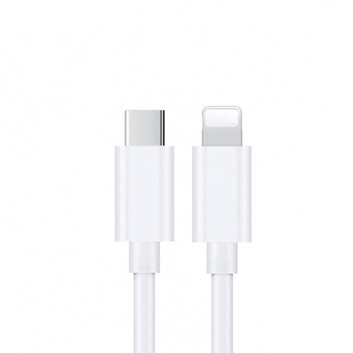 1M Lightning to USB-C Mini White Cable  USP Without Package 20 pcs 15% off