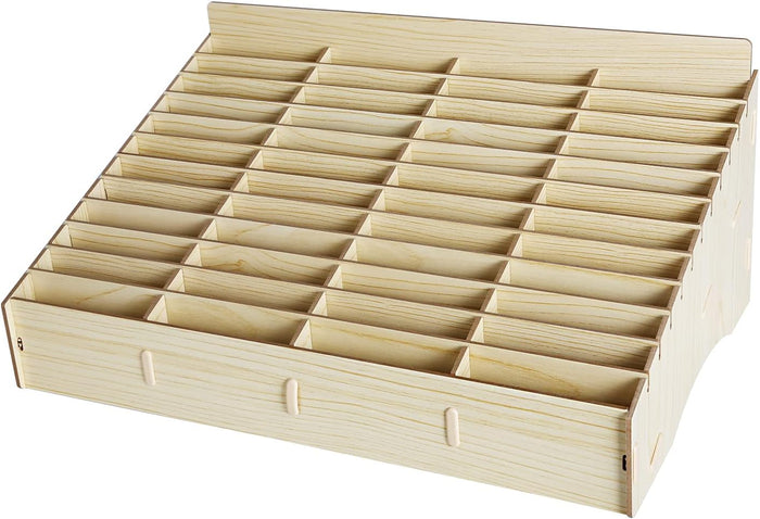 48 Grid Wooden Desktop Storage Box/Shelf/Stand