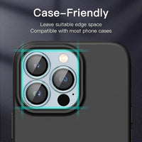 Camera Lens Protector For iPhone 16 Pro / 16 Pro Max Individual Ring Cover (Tempered Glass)
