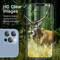 Camera Lens Protector For iPhone 16 Pro / 16 Pro Max Individual Ring Cover (Tempered Glass)