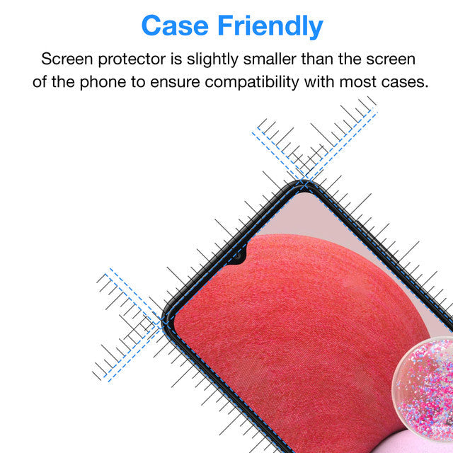 A56/A36 Screen Protector 2.5D Clear Tempered Glass for Samsung A series