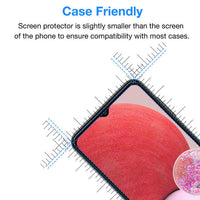 A56/A36 Screen Protector 2.5D Clear Tempered Glass for Samsung A series