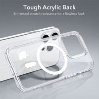 Phonix Case For iPhone 14 Pro Max Clear Armor Hard Case With MagSafe Thicker & Stronger