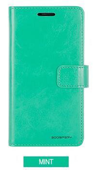 Goospery Case For iPhone 12 Mini BlueMoon Diary Case