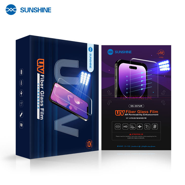 Nano Glass Film UV Film 2Gen with Glass Fibre  (25 PC) SUNSHINE 057UR