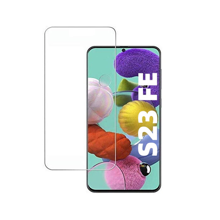 S23 FE/ A54 5G Screen Protector 2.5D Clear Tempered Glass For Samsung Galaxy