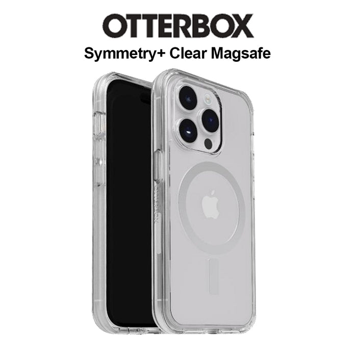 OtterBox Case For iPhone 15 Plus Symmetry+ Compatible With Magsafe Case Clear