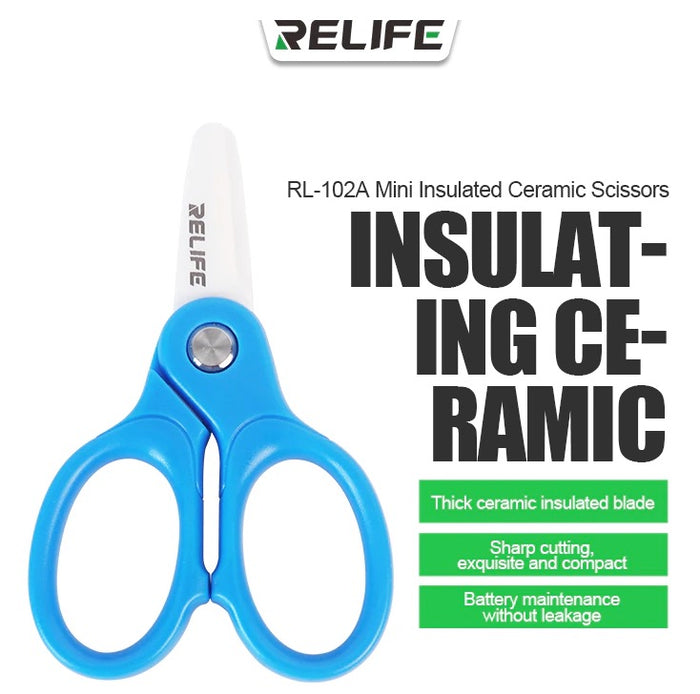 RELIFE RL-102A Insulated Ceramic Mini Scissors