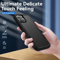 USP Case For iPhone 17 Pro Max Black Armor Light Case