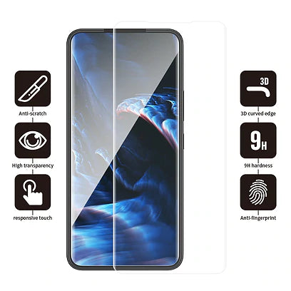 UV For Samsung S23 Plus / S22 Plus Tempered Glass Screen Protector