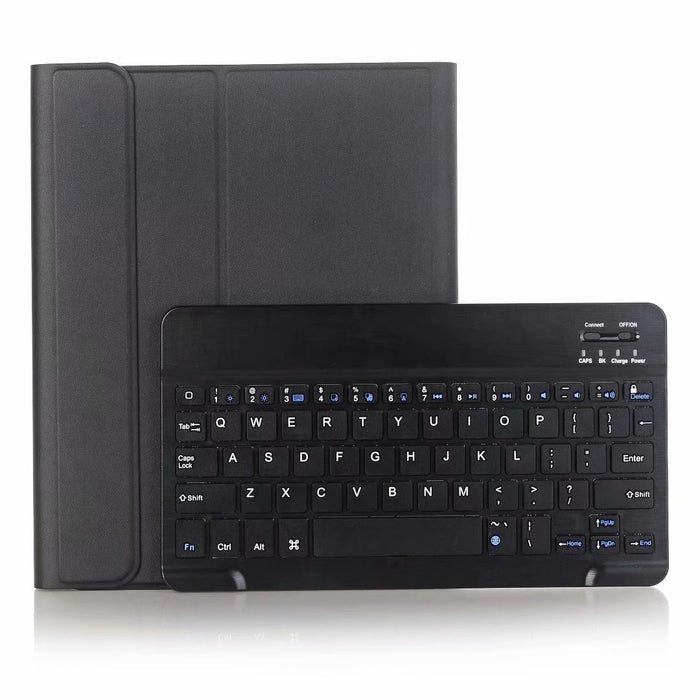iPad 10.9" 10th Gen Bluetooth Keyboard Case Cover Apple Pencil Slot-Black