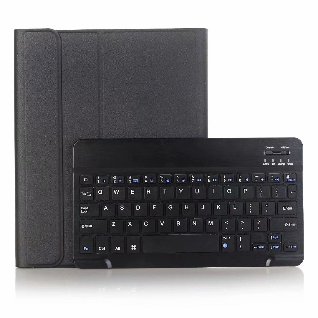 iPad 10.9" 10th Gen Bluetooth Keyboard Case Cover Apple Pencil Slot-Black