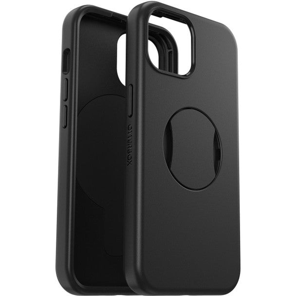 OtterBox Case For iPhone 15 Pro Max OtterGrip Case Compatible With Magsafe Black