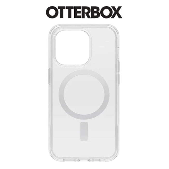 OtterBox Case for iPhone 13 Pro Max Symmetry + Clear Antimicrobial Case for MagSafe