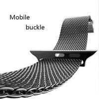 Black Mesh band Watch Band For Apple Watch Goospery