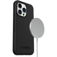 OtterBox Case for iPhone 14 Pro Symmetry + Antimicrobial Case with Magsafe Black