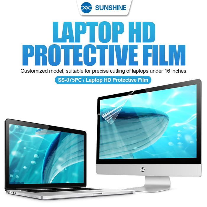 16 inches Laptop/Macbook Hydrogel Film（10Pcs)(890C Pro Max only）SUNSHINE