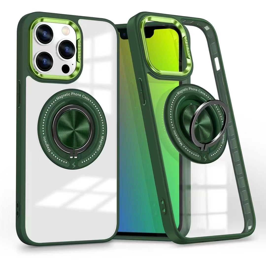 USP Case For iPhone 17 Pro Max Ring Holder Case Compatible With Magsafe