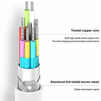 2M Micro to USB-A Mini White Cable  USP