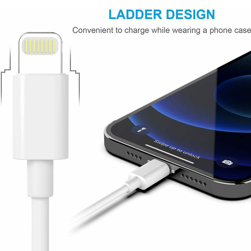 1M Lightning to USB-A Mini White Cable  USP