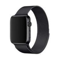 Black Mesh band Watch Band For Apple Watch Goospery