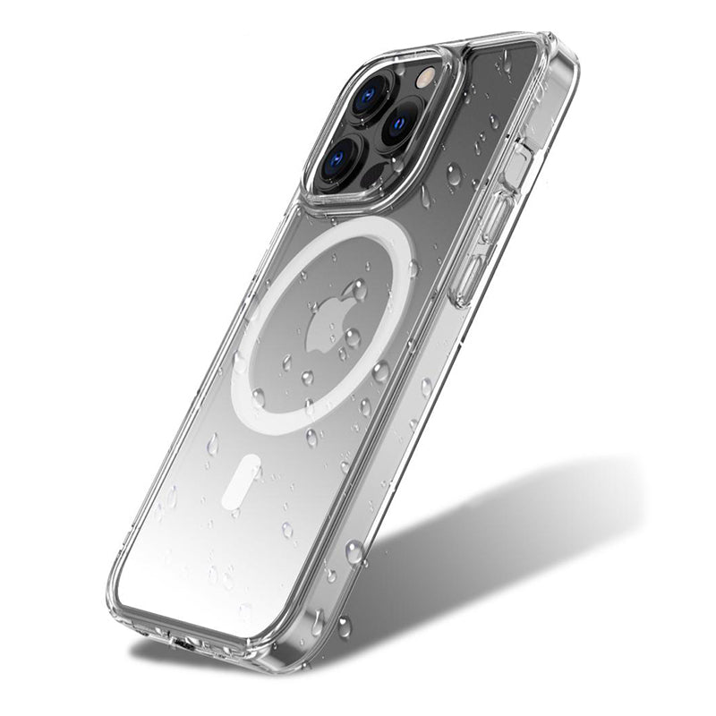 USP Case For iPhone 17 Pro Max Clear Rock Shockproof Case with MagSafe