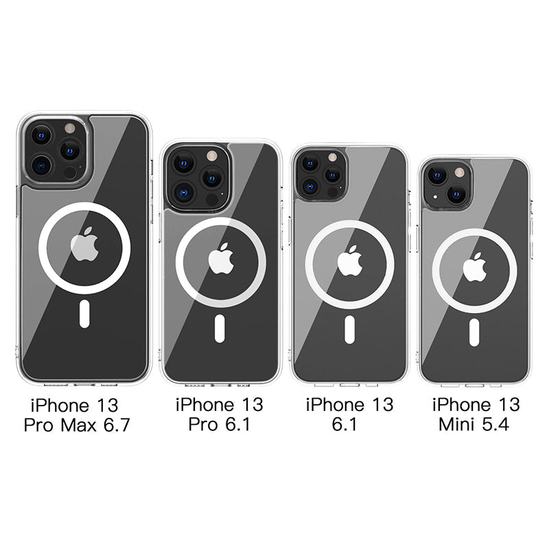 Phonix Case For iPhone 14 Pro Max Clear Rock Shockproof Case with MagSafe