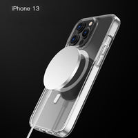 Phonix Case For iPhone 14 Pro Max Clear Rock Shockproof Case with MagSafe