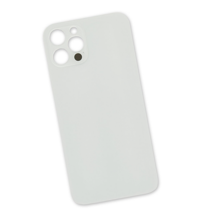 Rear Glass Replacement For iPhone 12 Pro White(No logo)