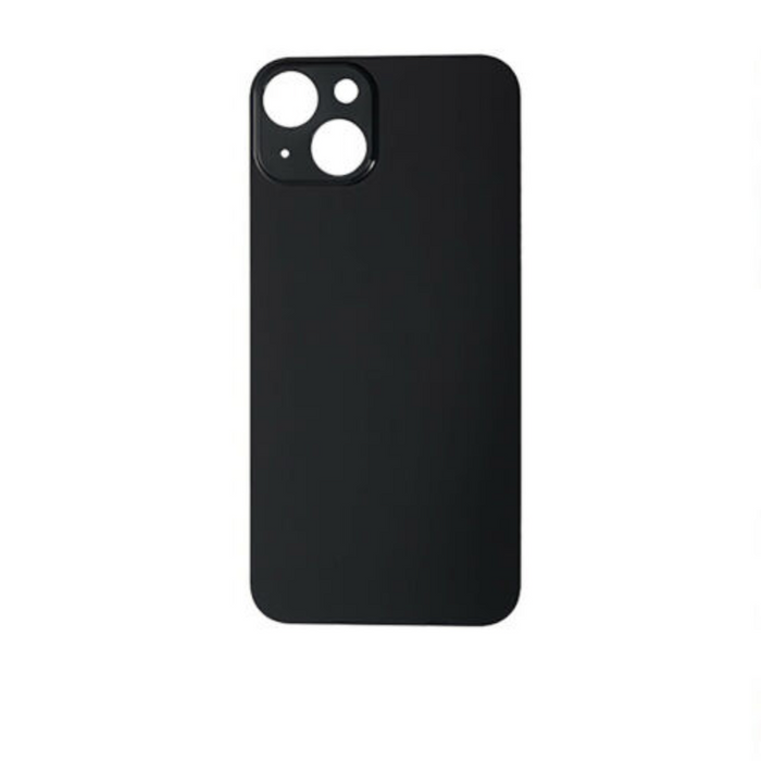 Rear Glass Replacement For iPhone 13 Black (No logo)